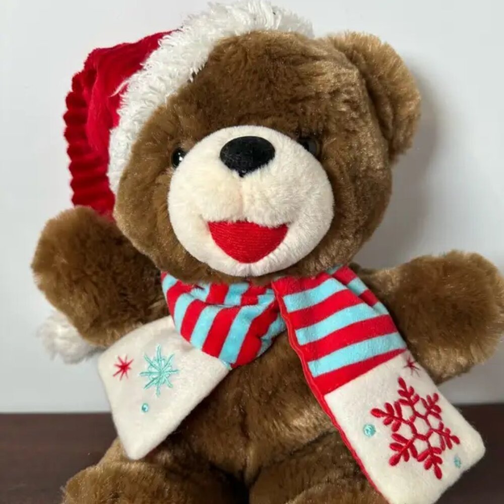2016 Collectible Dan Dee Christmas Snowflake Teddy